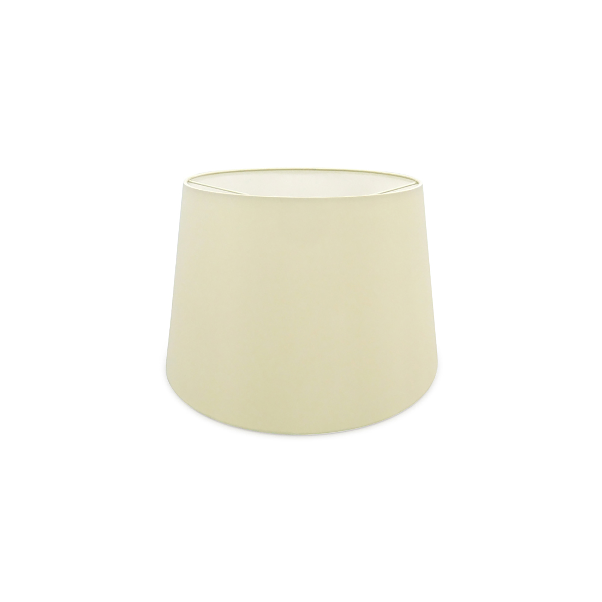 D0299  Sutton 40cm Dual Mount Fabric Shade Ivory Pearl, White
